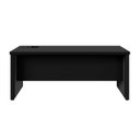 Ver imagem 5 de Mesa Diretor com Caixa de Tomadas e Porta Objetos para Escritório 180cm Corporate Preto