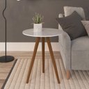 Ver imagem 1 de Mesa Lateral Tampo 40cmx40cm Espresso Móveis