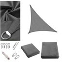 Ver imagem 1 de Toldo Lona Tela Sombralux Triangulo 3x3x4m + Kit Instalação
