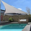 Ver imagem 2 de Toldo Lona Tela Sombralux Triangulo 3x3x4m + Kit Instalação