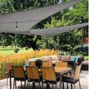 Ver imagem 3 de Toldo Lona Tela Sombralux Triangulo 3x3x4m + Kit Instalação