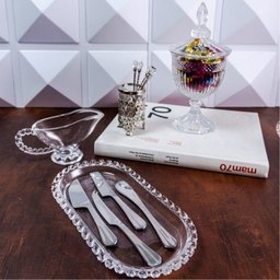 Conjunto 4 Facas Aço Inox P-queijo Positano Lyor - 2