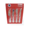 Conjunto 4 Facas Aço Inox P-queijo Positano Lyor - 4