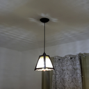 Ver imagem 2 de Lustre de Teto Pendente Retrô Rústico Bambu Fibra Natural