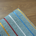 Ver imagem 3 de Kit 3 Pano de Copa Bonjour Cozinha Atoalhado Felpudo Azul