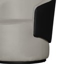 Ver mais imagens de Kit 1 Namoradeira e 2 Poltronas Orgânica Beatriz Suede Composê Corino Preto - Estopar Suede Bege