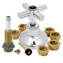 Ver imagem 2 de Kit Salva Reparo Registro C/ Acabamento Chuveiro Pressão Cromado