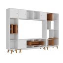 Ver imagem 2 de Estante Home para TV até 65 Polegadas 181CMX274CM com 4 Portas Elegance Yescasa