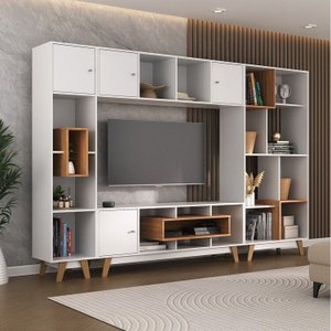 Estante Home para Tv até 65 Polegadas com 4 Portas Elegance Yescasa