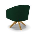 Ver imagem 7 de Poltrona Decorativa Giratória Ma30 Stella Bouclê Verde - D’Rossi