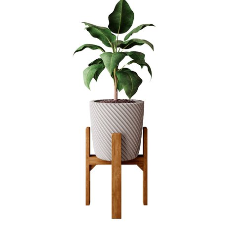 Suporte para Vaso em Madeira 40cm