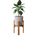 Ver imagem 3 de Suporte para Vasos de Plantas com cachepot em madeira 40cm