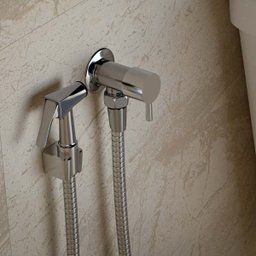 Ducha Higiênica Metal Cromada Banheiro 1/4 de Volta - 4