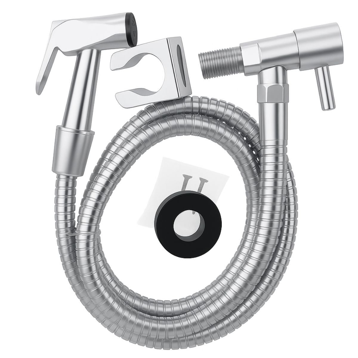 Ducha Higiênica Metal Cromada Banheiro 1/4 de Volta - 2