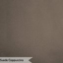 Ver imagem 6 de Conjunto Decorativo Poltrona com Puff Opala Suede Cappuccino - Montanaris Decor MD MONTANARIS DECOR
