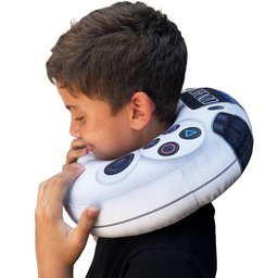 Kit Gamer Almofadas Joystick Pescoço Controle Vídeo Game Ps - 9