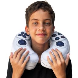 Kit Gamer Almofadas Joystick Pescoço Controle Vídeo Game Ps - 5
