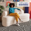 Ver mais imagens de Sofá Cama Cosi 1,88m Xpand Tech Tecido Bouclê Cama Inbox