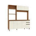 Ver imagem 2 de Cozinha Compacta Luna Kappesberg 3 Peças Canela/off White 192,5cm