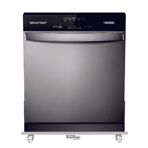 Base com Rodízios para Lava-louças Brastemp 10 Serviços