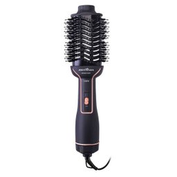 Escova Secadora Britania Bes23p Nano Cerâmica Íons Tourmaline 3 em 1 1200w-1300w:preto/220v - 1