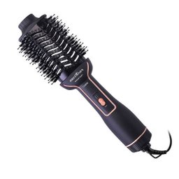 Escova Secadora Britania Bes23p Nano Cerâmica Íons Tourmaline 3 em 1 1200w-1300w:preto/220v - 2