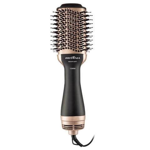 Escova Secadora Britania Bes21p Soft 1200w:preto/127v
