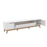 Rack Kappesberg 3 Portas Branco 218cm - 3