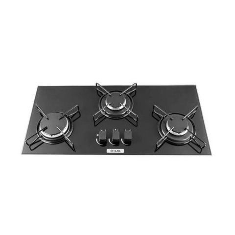 Cooktop 3 Queimadores Stelar Preto