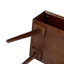 Ver imagem 4 de Mesa Lateral de Madeira Maciça Elin - Iaza Moveis