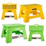 Banqueta Plástica Multiuso Dobrável 150kg 220mm Vonder Verde - 6