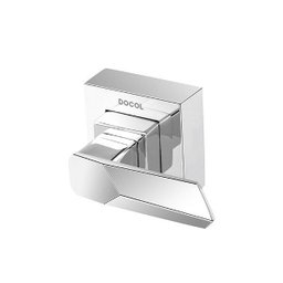Acabamento Docol para Registro Deca 1/2", 3/4" e 1" Lado Direito Skyline Cromado Docol - 1