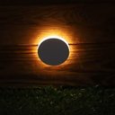 Ver imagem 6 de 4 Luminárias Balizadores Spot Redondos Led Smd em Pvc de 3w Luz Branco Quente de Embutir em Chão Sol