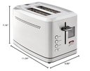 Ver imagem 6 de Cuisinart Torradeira Digital 2 Fatias com Memoryset, Prata