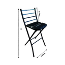 Ver imagem 4 de Banco Alto Banqueta Bistrô Bar Cozinha Balcão Dobrável