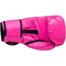 Kit Luva de Boxe Muay Thai MMA Bandagem e Bucal Rosa 10oz - 4