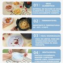 Ver imagem 7 de Forma Bandeja de Silicone Flexível Protetora Reutilizável Antiaderente para Fritadeira Elétrica Air