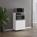 Ver imagem 5 de Balcão Multiuso Tais para Cozinha 2 Portas Mdp Cor:branco