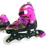Patins Rosa Roda Inline Led Kit Completo Tigre Veloz 39/42 - 1