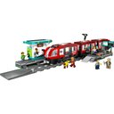 Ver imagem 1 de Blocos de Montar - Bonde e Estação da Cidade - 811 Peças - Lego City