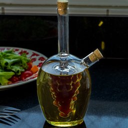 Galheteiro em vidro borossilicato L9,3xP9,3xA21cm (70mlx490ml) - 5