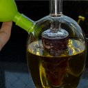 Ver imagem 4 de Galheteiro em vidro borossilicato L9,3xP9,3xA21cm (70mlx490ml)