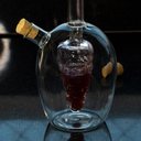 Ver imagem 2 de Galheteiro em vidro borossilicato L9,3xP9,3xA21cm (70mlx490ml)