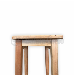 Banco Alto 70cm Madeira Maciça Quadrado - 6
