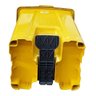 Cesto Quadrado Com Pedal 15 Litros P15:Amarelo - 17