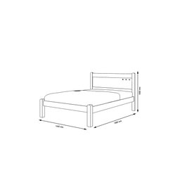 Cama Casal com Colchão D33 138x188x12 Framar Paola Malbec - 2
