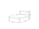 Ver imagem 3 de Cama Casal com Colchão D33 138x188x12 Framar Paola Malbec