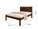 Ver imagem 5 de Cama Casal com Colchão D33 138x188x12 Framar Paola Malbec