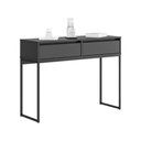 Ver imagem 2 de Aparador Buffet Rio 2 Gavetas para Sala 90 Cm Preto