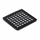 Ver imagem 1 de Ralo Quadrado para Banheiro Pequeno 10x10 Preto Fosco Fani